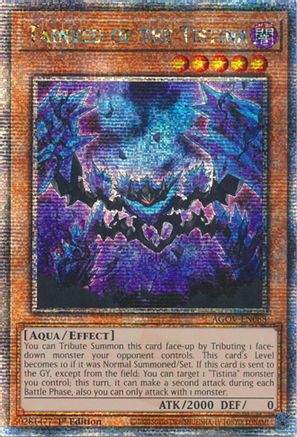 Image of Tainted of the Tistina (Quarter Century Secret Rare) (AGOV-EN088) - Age of Overlord 1st Edition