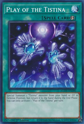 Image of Play of the Tistina (AGOV-EN090) - Age of Overlord 1st Edition