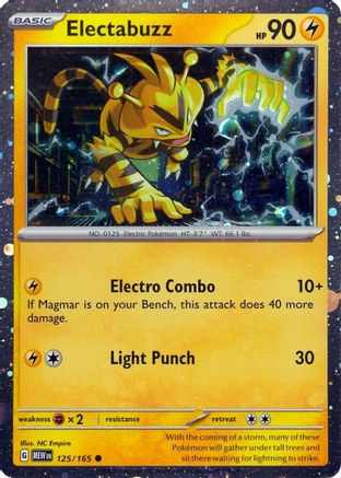 Image of Electabuzz 125/165  - Holofoil Miscellaneous Cards & Products - Promo