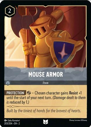 Image of Mouse Armor (203/204) - Rise of the Floodborn Cold Foil