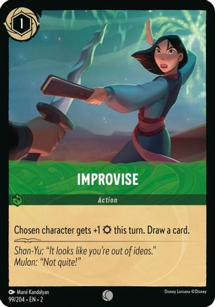 Image of Improvise (99/204) - Rise of the Floodborn