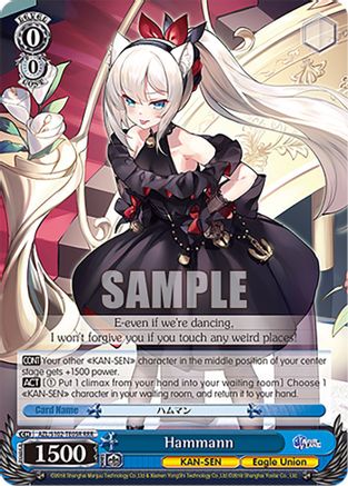 Image of Hammann (RRR) (AZL/S102-TE05R RRR) - Azur Lane