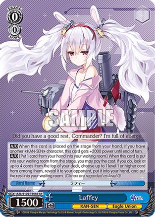 Image of Laffey (SR) (AZL/S102-TE06S SR) - Azur Lane