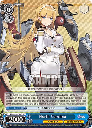 Image of North Carolina (AZL/S102-TE07 TD) - Azur Lane