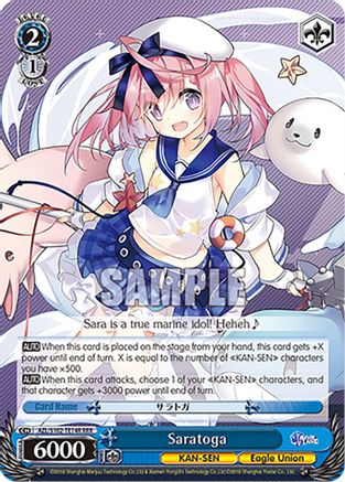 Image of Saratoga (RRR) (AZL/S102-TE14R RRR) - Azur Lane