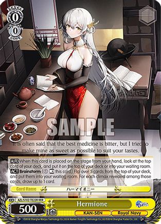 Image of Hermione (RRR) (AZL/S102-TE22R RRR) - Azur Lane