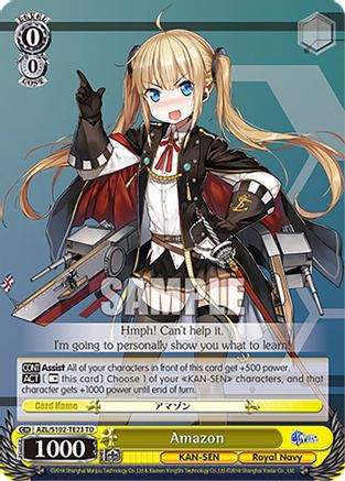 Image of Amazon (AZL/S102-TE23 TD) - Azur Lane