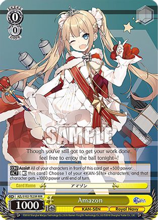 Image of Amazon (RRR) (AZL/S102-TE23R RRR) - Azur Lane