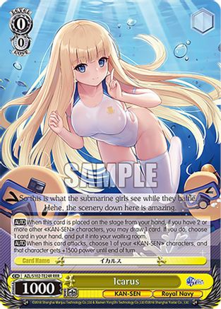Image of Icarus (RRR) (AZL/S102-TE24R RRR) - Azur Lane