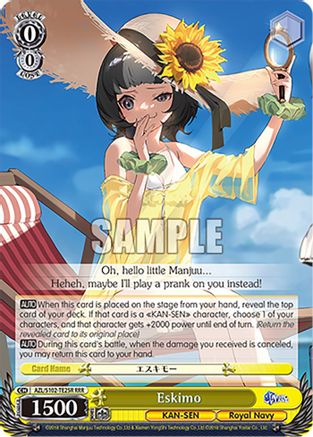 Image of Eskimo (RRR) (AZL/S102-TE25R RRR) - Azur Lane
