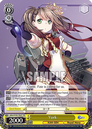Image of York (AZL/S102-TE27 TD) - Azur Lane