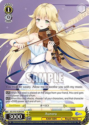 Image of Aurora (RRR) (AZL/S102-TE28R RRR) - Azur Lane