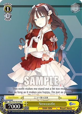 Image of Newcastle (RRR) (AZL/S102-TE31R RRR) - Azur Lane