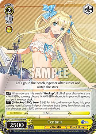 Image of Centaur (RRR) (AZL/S102-TE32R RRR) - Azur Lane