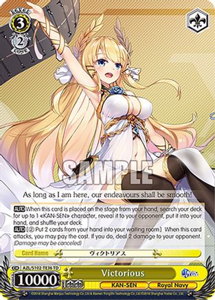 Image of Victorious (AZL/S102-TE36 TD) - Azur Lane