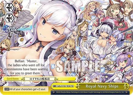 Image of Royal Navy Ships (AZL/S102-TE38 TD) - Azur Lane