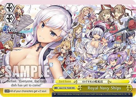 Image of Royal Navy Ships (RRR) (AZL/S102-TE38R RRR) - Azur Lane