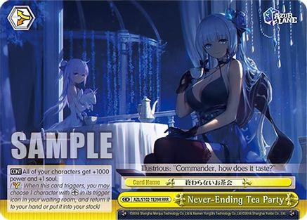 Image of Never-Ending Tea Party (RRR) (AZL/S102-TE39R RRR) - Azur Lane