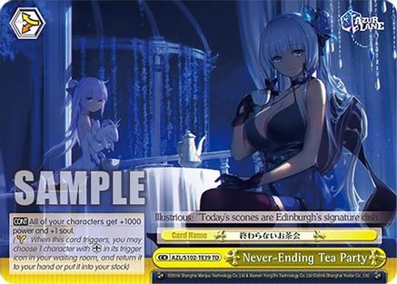 Image of Never-Ending Tea Party (AZL/S102-TE39 TD) - Azur Lane