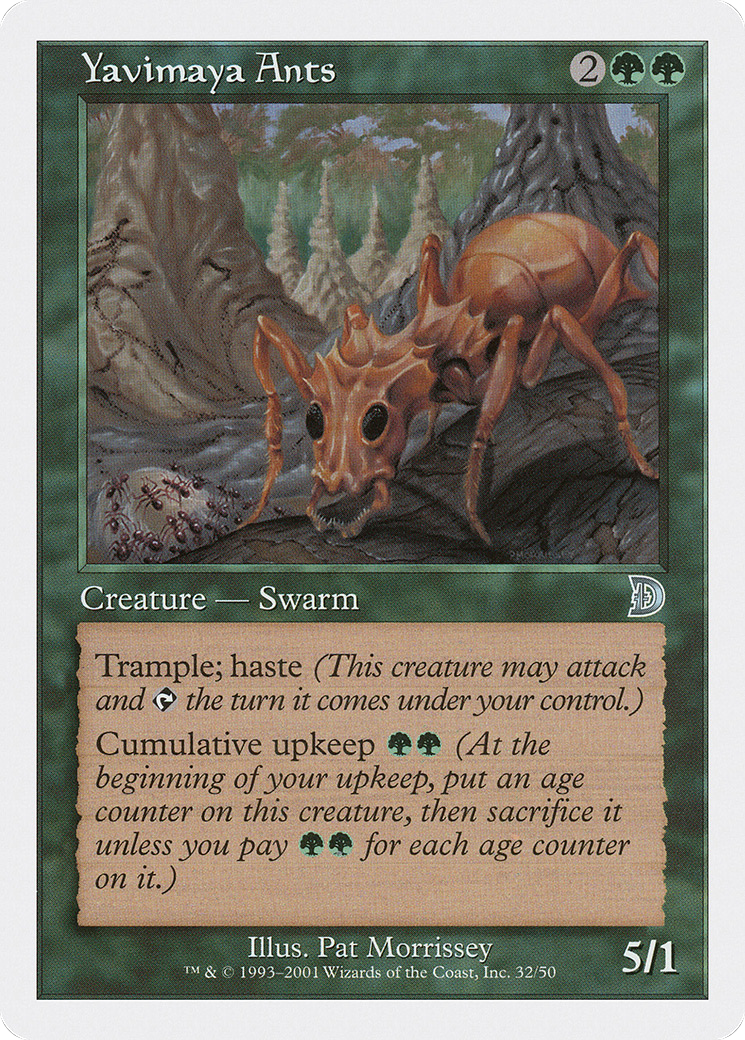 Image of Yavimaya Ants (DKM-032) - Deckmasters