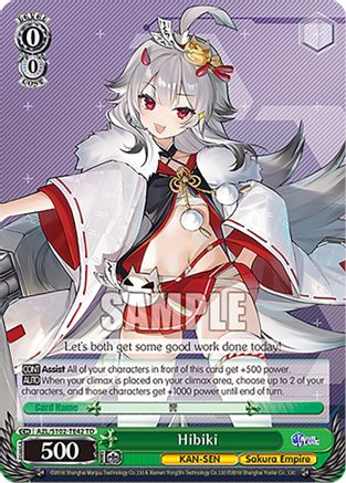 Image of Hibiki (AZL/S102-TE42 TD) - Azur Lane