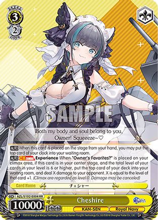 Image of Cheshire (AZL/S102-E004 RR) - Azur Lane