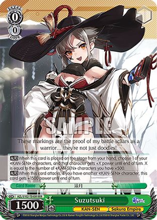 Image of Suzutsuki (RRR) (AZL/S102-TE45R RRR) - Azur Lane