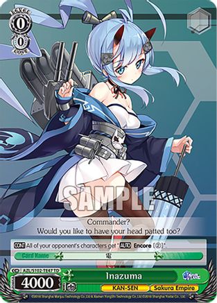 Image of Inazuma (AZL/S102-TE47 TD) - Azur Lane