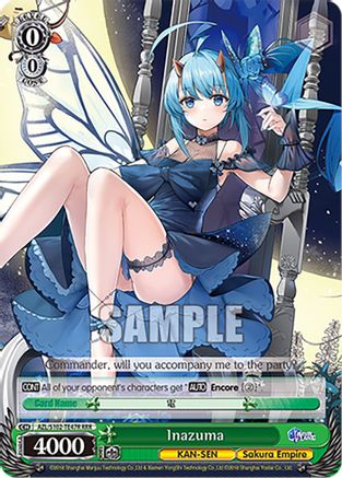 Image of Inazuma (RRR) (AZL/S102-TE47R RRR) - Azur Lane