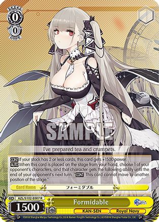 Image of Formidable (AZL/S102-E007 R) - Azur Lane