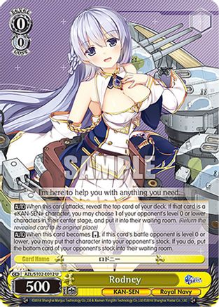 Image of Rodney (AZL/S102-E012 U) - Azur Lane
