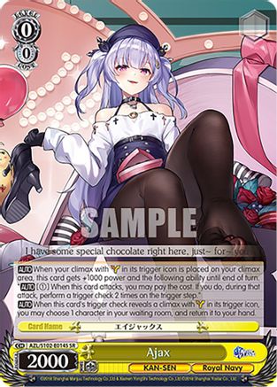 Image of Ajax (SR) (AZL/S102-E014S SR) - Azur Lane