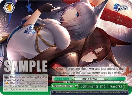 Image of Sentiments and Fireworks (AZL/S102-TE59 TD) - Azur Lane