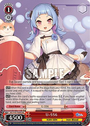 Image of U-556 (RRR) (AZL/S102-TE69R RRR) - Azur Lane