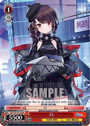 Image of Z2 (RRR) (AZL/S102-TE71R RRR) - Azur Lane