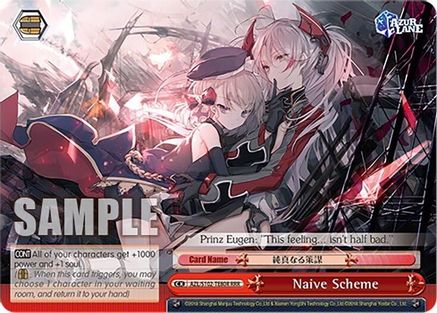 Image of Naive Scheme (RRR) (AZL/S102-TE80R RRR) - Azur Lane