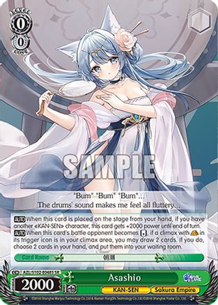 Image of Asashio (SR) (AZL/S102-E048S SR) - Azur Lane
