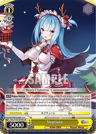 Image of Neptune (SR) (AZL/S102-E019S SR) - Azur Lane