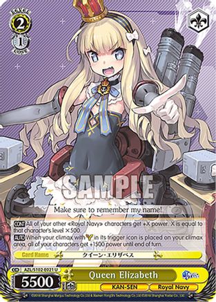Image of Queen Elizabeth (AZL/S102-E021 U) - Azur Lane