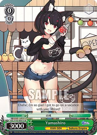 Image of Yamashiro (SR) (AZL/S102-E061S SR) - Azur Lane