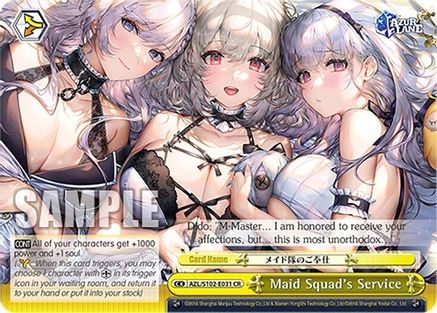 Image of Maid Squad's Service (AZL/S102-E031 CR) - Azur Lane