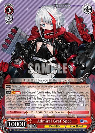 Image of Admiral Graf Spee (AZL/S102-E080 R) - Azur Lane