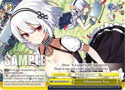 Image of Afternoon Tea (AZL/S102-E033 CC) - Azur Lane