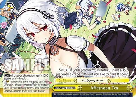 Image of Afternoon Tea (RRR) (AZL/S102-E033R RRR) - Azur Lane
