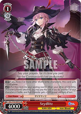 Image of Seydlitz (SR) (AZL/S102-E091S SR) - Azur Lane