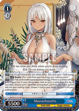Image of Massachusetts (SR) (AZL/S102-E107S SR) - Azur Lane