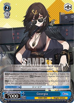 Image of Georgia (SR) (AZL/S102-E109S SR) - Azur Lane