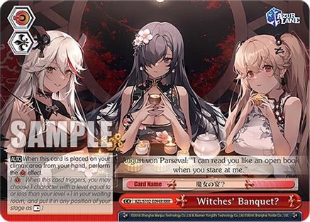 Image of Witches' Banquet? (RRR) (AZL/S102-E094R RRR) - Azur Lane