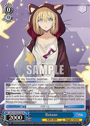 Image of Bataan (SR) (AZL/S102-E113S SR) - Azur Lane