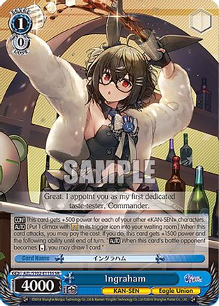 Image of Ingraham (SR) (AZL/S102-E115S SR) - Azur Lane